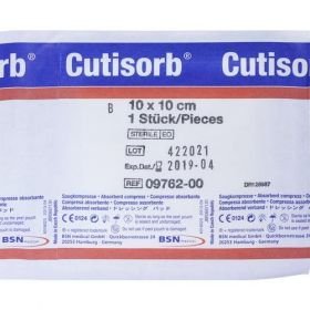 Cutisorb 10x10 steril Saugkompressen, 1 ST – PZN 2536851 из Германии
