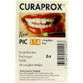 CURAPROX PIC 114 regular fine orange, 6 ST – PZN 258603 из Германии