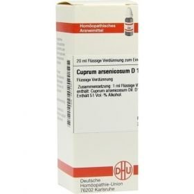 CUPRUM ARSENIC D12, 20 ML – PZN 2612457 из Германии