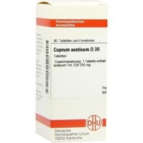 CUPRUM ACET D30, 80 ST – PZN 2629386 из Германии