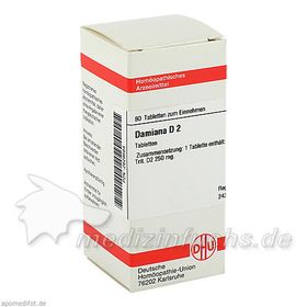 DAMIANA D 2, 80 ST – PZN 2629564 из Германии