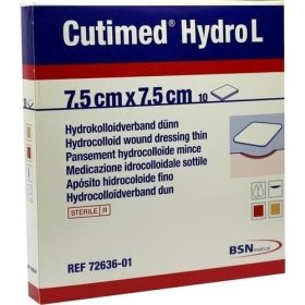 Cutimed Hydro L7.5x7.5cm Hydrokolloidverband dünn, 10 ST – PZN 2784158 из Германии