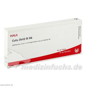 CUTIS (FETI) GL D 6, 10X1 ML – PZN 2831171 из Германии