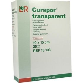 Curapor transparent Wundverband steril 10x15cm, 25 ST – PZN 2914098 из Германии