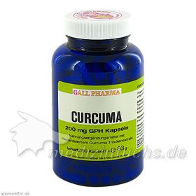 Curcuma 200mg Kapseln, 180 ST – PZN 3175668 из Германии