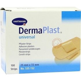 DermaPlast universal 25x72mm, 100 ST – PZN 3732695 из Германии