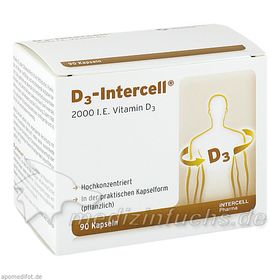 D3-Intercell 2000 I.E., 90 ST – PZN 3735481 из Германии