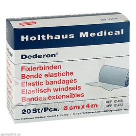 DEDERON FIXIERBIN 4MX6CM, 20 ST – PZN 4094908 из Германии