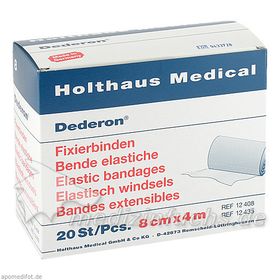 DEDERON FIXIERBIN 4MX8CM, 20 ST – PZN 4094914 из Германии