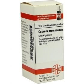 CUPRUM ARSENIC D30, 10 G – PZN 4214548 из Германии
