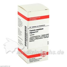 CUPRUM OXYD NIGR D 4, 80 ST – PZN 4214672 из Германии