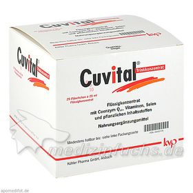 Cuvital Flüssigkonzentrat, 25X25 ML – PZN 4252170 из Германии