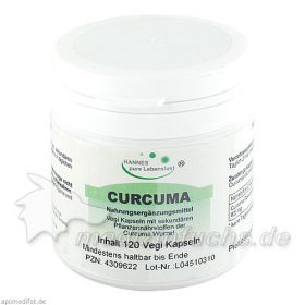 Curcuma Vegi Kapseln, 120 ST – PZN 4309622 из Германии