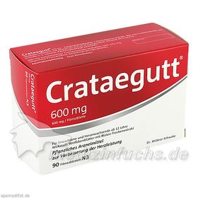 Crataegutt 600mg, 90 ST – PZN 4394869 из Германии