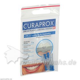 Curaprox CPS 22 blau Interdentalbürsten, 5 ST – PZN 4444254 из Германии