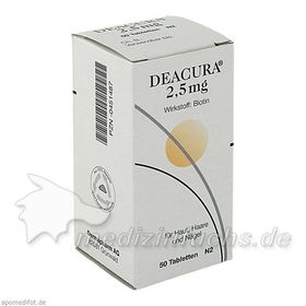 Deacura 2.5mg, 50 ST – PZN 451487 из Германии