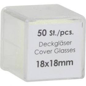 DECKGLAESER 18X18MM, 50 ST – PZN 4818594 из Германии