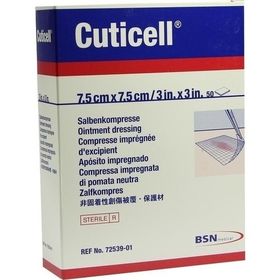 Cuticell Salbenkompresse 7.5x7.5cm, 50 ST – PZN 4979038 из Германии