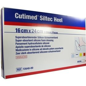 Cutimed Siltec Heel 16x24cm, 5 ST – PZN 5370782 из Германии
