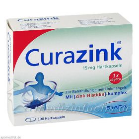 Curazink, 100 ST – PZN 679411 из Германии