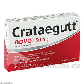 CRATAEGUTT NOVO 450mg, 50 ST – PZN 6894702 из Германии