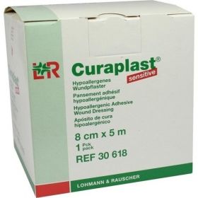 CURAPLAST WUNDSCHNELLVERBAND SENSITIV 8CMX5M, 1 ST – PZN 7366810 из Германии
