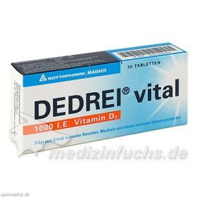 DEDREI vital, 30 ST – PZN 970431 из Германии