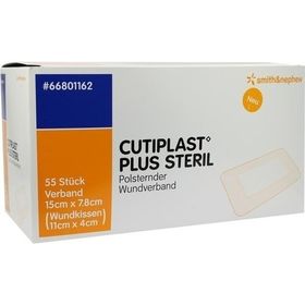 Cutiplast 15x7.8cm plus steril, 55 ST – PZN 9732590 из Германии
