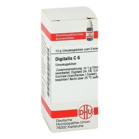 Digitalis C 6 Globuli (10 g) – PZN 678 из Германии