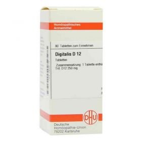 Digitalis D 12 Tabletten (80 stk) – PZN 2629713 из Германии