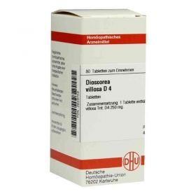 Dioscorea Villosa D 4 Tabletten (80 stk) – PZN 2629759 из Германии