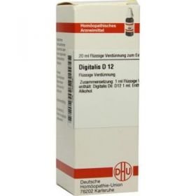 Digitalis D 12 Dilution (20 ml) – PZN 2897891 из Германии
