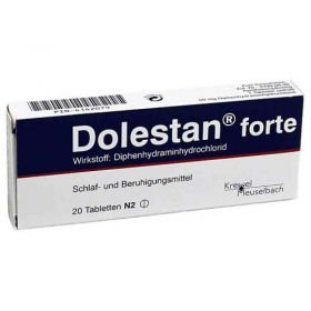Dolestan forte (20 stk) – PZN 4142079 из Германии