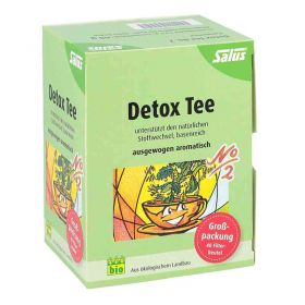 Detox Tee Nummer 2  Kräutertee Salus (40 stk) – PZN 6681113 из Германии