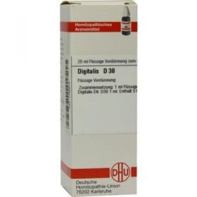 Digitalis D 30 Dilution (20 ml) – PZN 7166519 из Германии