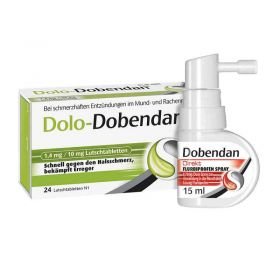 Dobendan Set gegen Halsschmerzen (1 stk) – PZN 8100027 из Германии