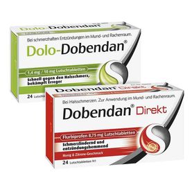 Dolo-Dobendan 24 stk  Dobendan Direkt Flurbiprofen 24 stk (1 stk) – PZN 8100028 из Германии