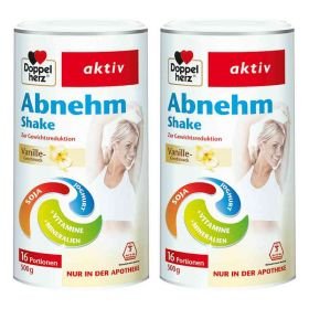 Doppelherz Diätshake Vanille 2er Paket  (2X500 g) – PZN 8100107 из Германии
