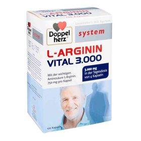 Doppelherz L-arginin Vital 3000 system Kapseln (120 stk) – PZN 8767712 из Германии