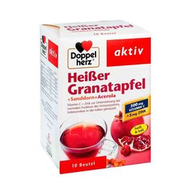 Doppelherz Heisser Granatapfel+sanddorn+acerola (10 stk) – PZN 9071467 из Германии