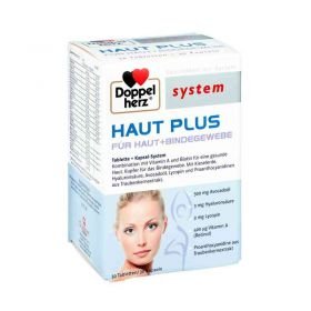 Doppelherz Haut Plus system Tabletten+kapseln (60 stk) – PZN 10067531 из Германии