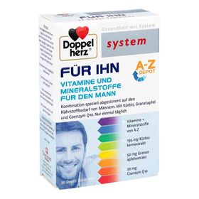 Doppelherz Für Ihn system Tabletten (30 stk) – PZN 10131861 из Германии