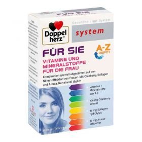 Doppelherz Für Sie system Tabletten (30 stk) – PZN 10131884 из Германии