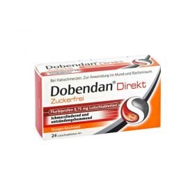 Dobendan Direkt zuckerfrei Flurbiprofen 8,75mg (24 stk) – PZN 10326895 из Германии