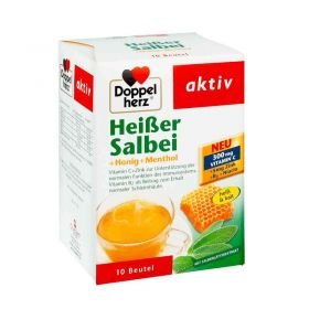 Doppelherz Heisser Salbei+honig+menthol Granulat (10 stk) – PZN 10339389 из Германии