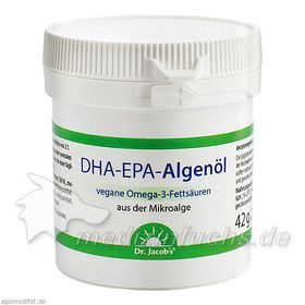 DHA-EPA-Algenöl Dr. Jacob's, 60 ST – PZN 10986723 из Германии
