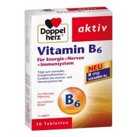 Doppelherz Vitamin B6 Tabletten (30 stk) – PZN 11089463 из Германии