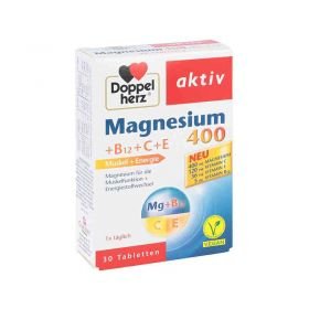 Doppelherz Magnesium 400+b12+c+e Tabletten (30 stk) – PZN 11100302 из Германии