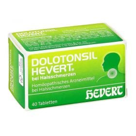 Dolotonsil Hevert bei Halsschmerzen Tabletten (40 stk) – PZN 11249027 из Германии