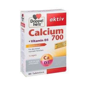 Doppelherz Calcium 700+vitamin D3 Tabletten (80 stk) – PZN 11346374 из Германии